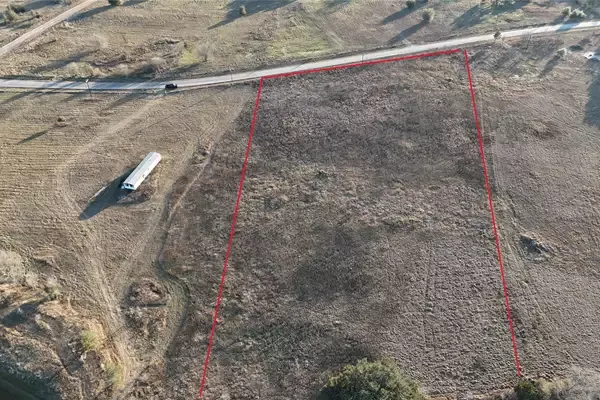 Aerial view of the 11-acre tract at Cr 119 in Ledbetter, Texas
